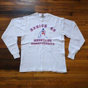 Fruit of Loom: Region 6A  Wrestling Championships Long Tee